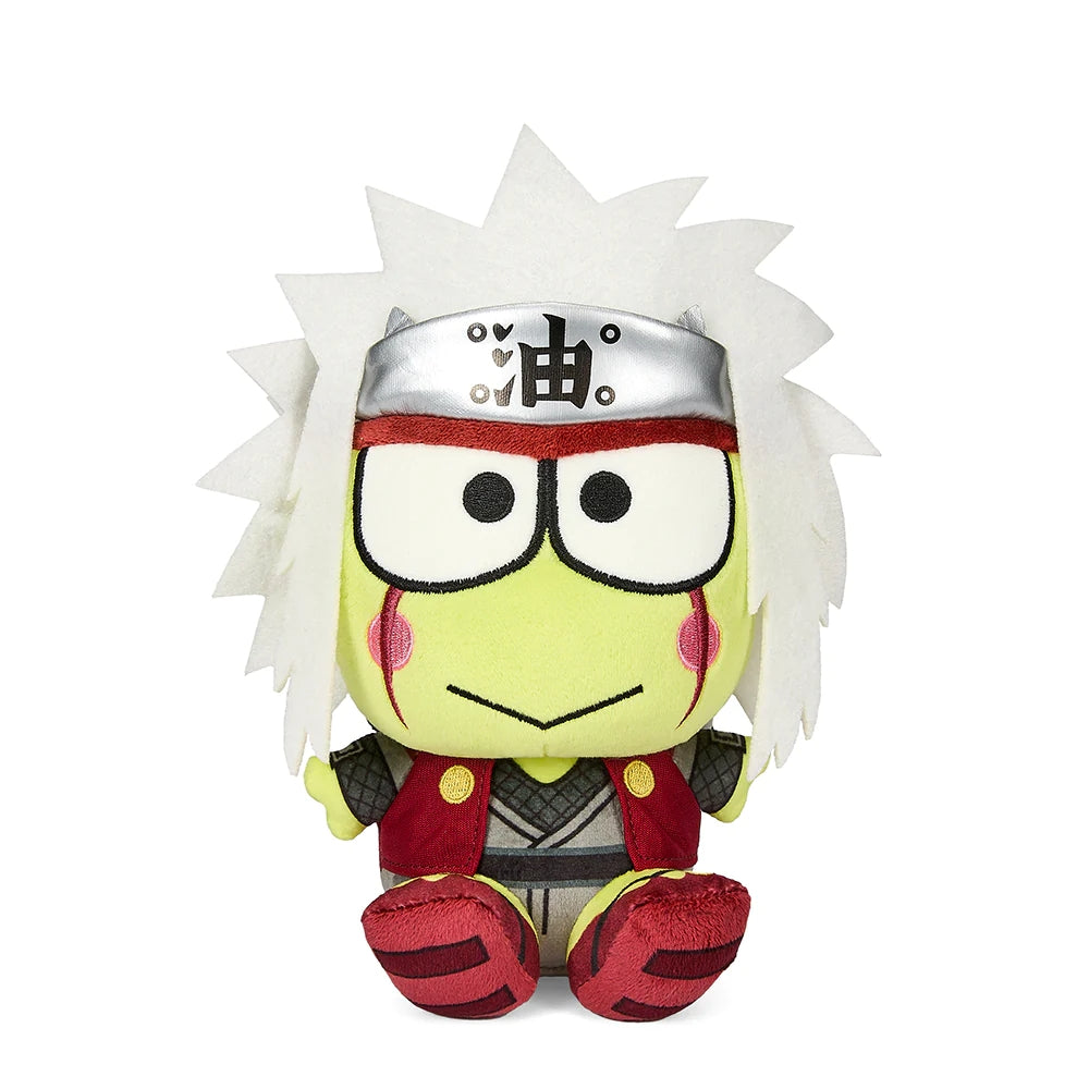 Naruto X Hello Kitty And Friends Phunny Plush-Keroppi As Jiraiya