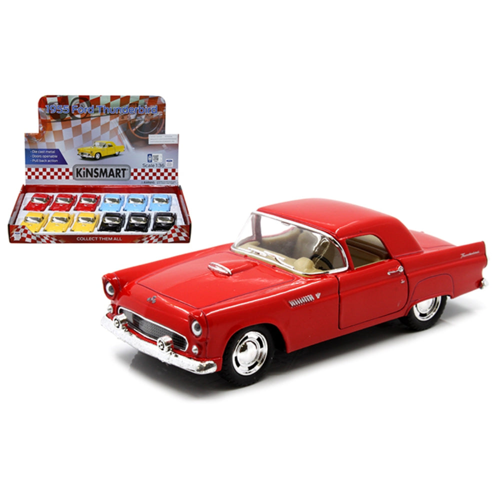 Kinsmart 1:38 1955 Ford Thunderbird Hard Top 5″ – KT5319D