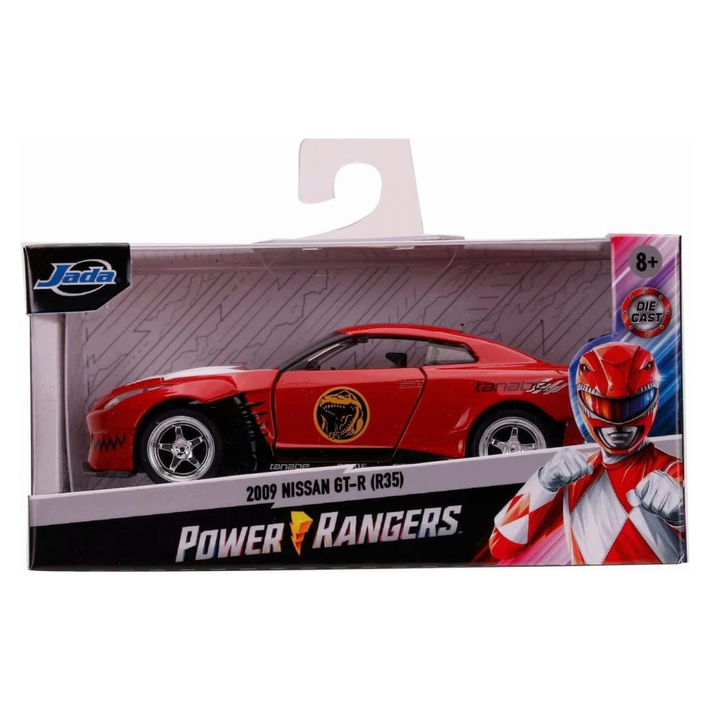 Jada Toys Power Rangers 1:32 Red Ranger 2009 Nissan GT-R R35 Ben