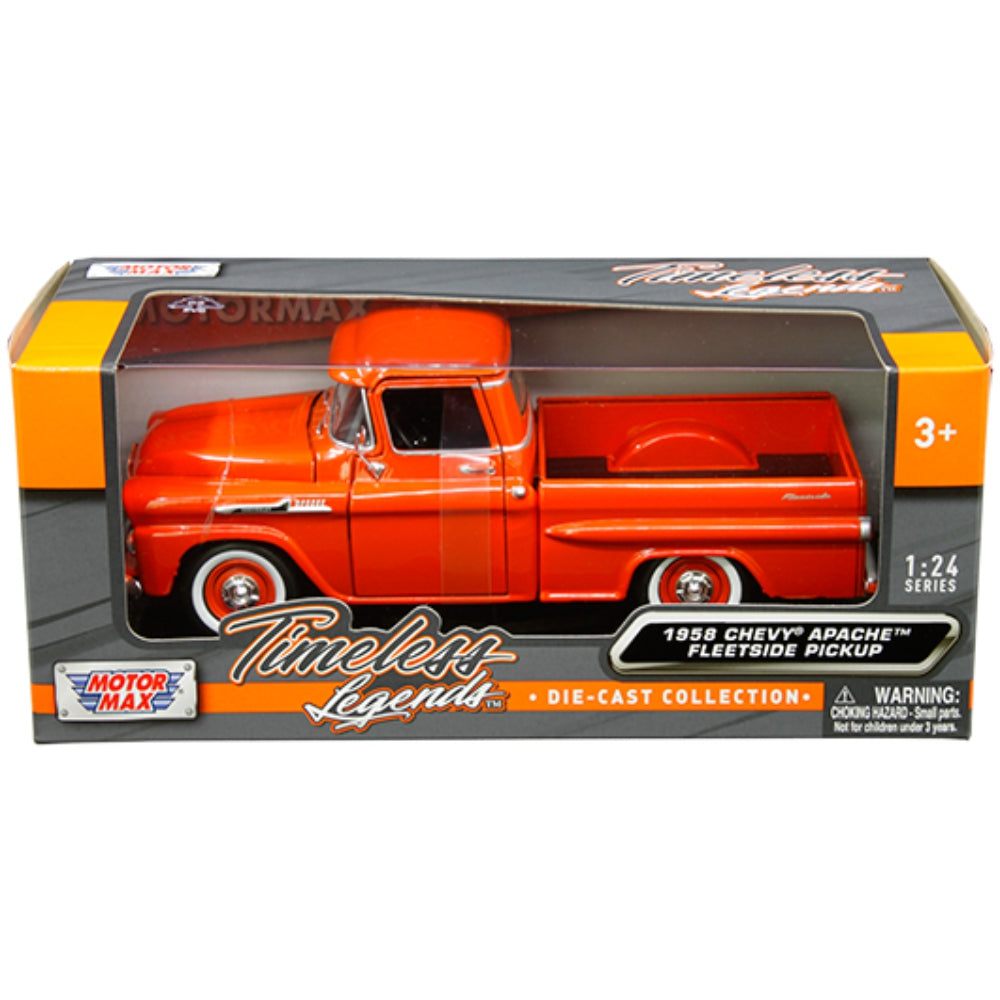 Motormax 1:24 1958 Chevrolet Apache Fleetside Pickup