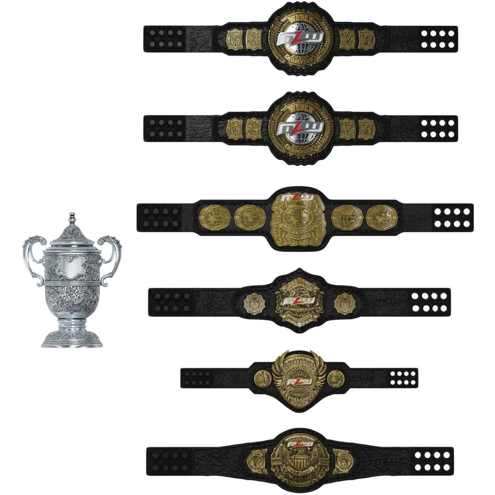 Major League Wrestling Championship Belt Collection