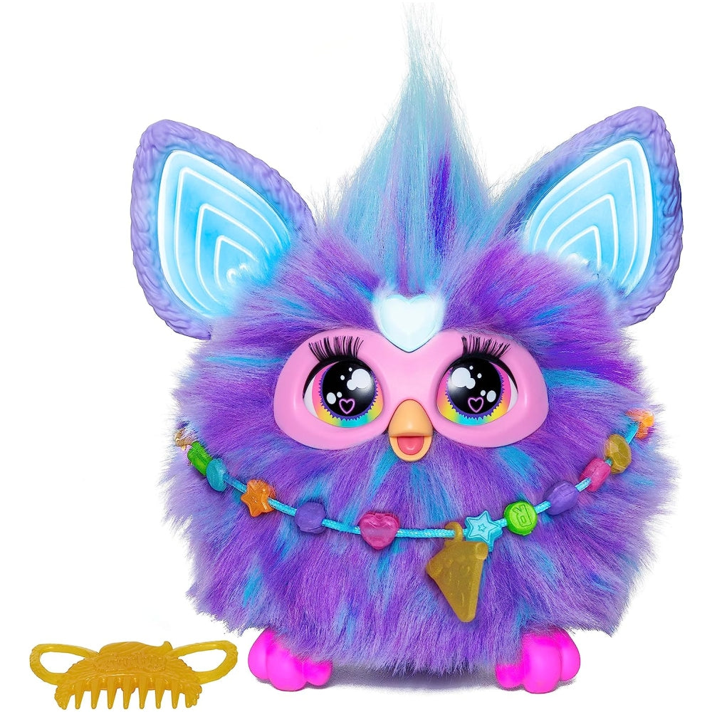 Furby Purple Interactive Plush Toys for 6 Year Old Girls & Boys & Up