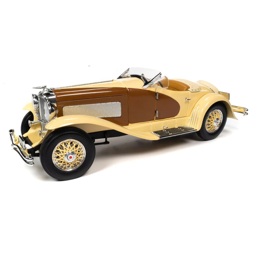 Auto World 1:18 1935 Duesenberg SSJ Speedster – Yellow and Brown
