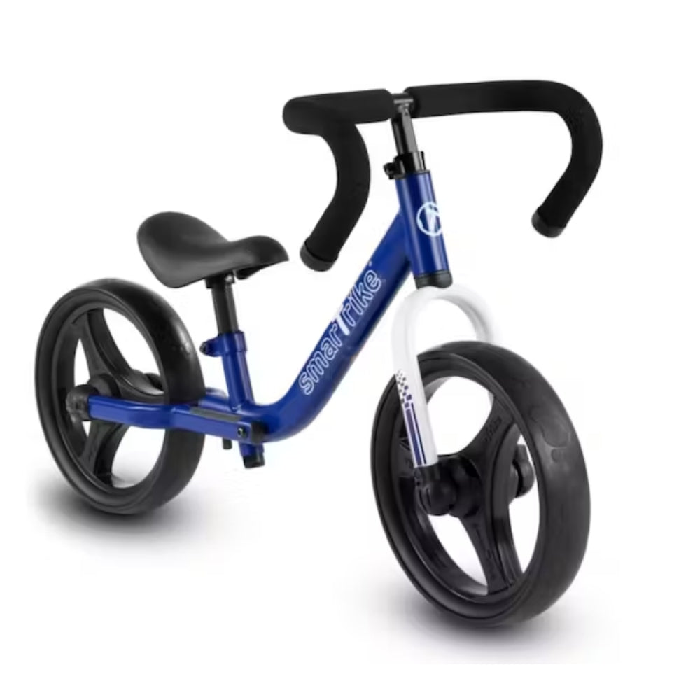 Folding Balance Bike - Blue with Protective Gear