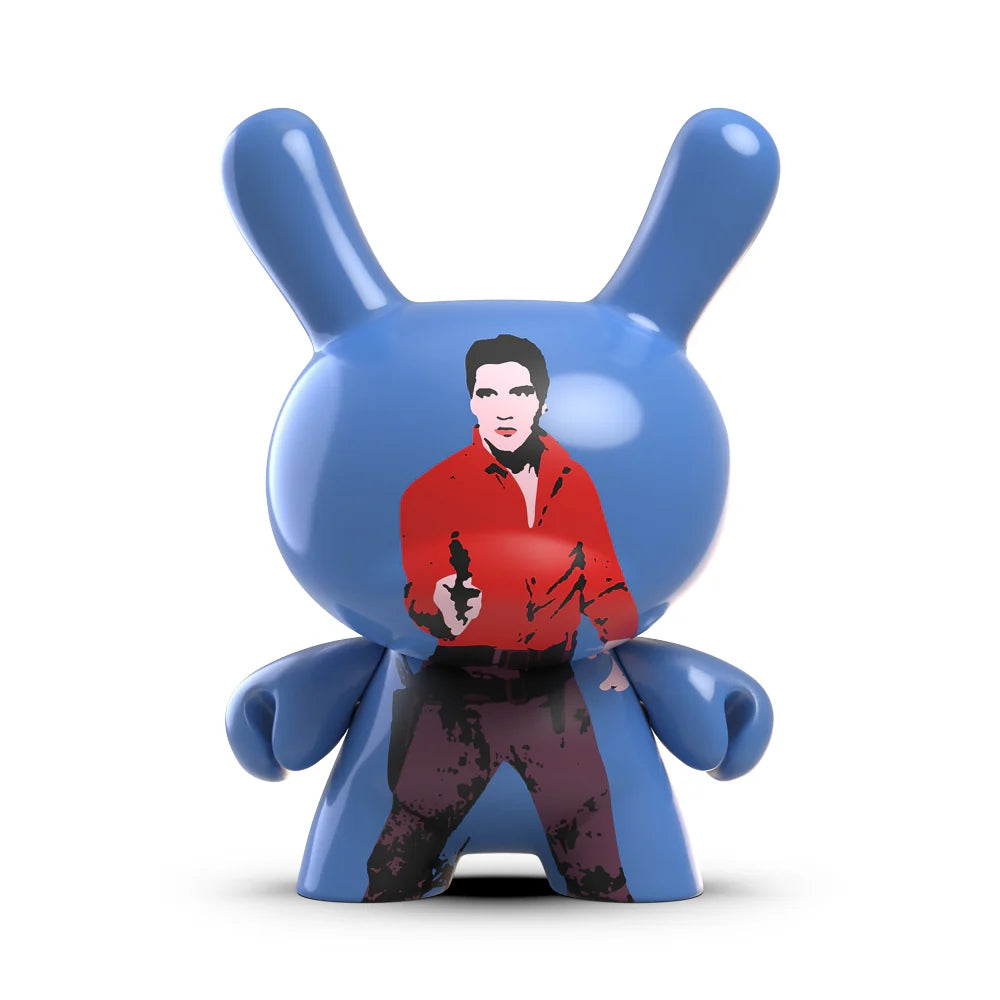 Andy Warhol 8&quot; Masterpiece Flaming Star Elvis Dunny Art Figure Limited Edition