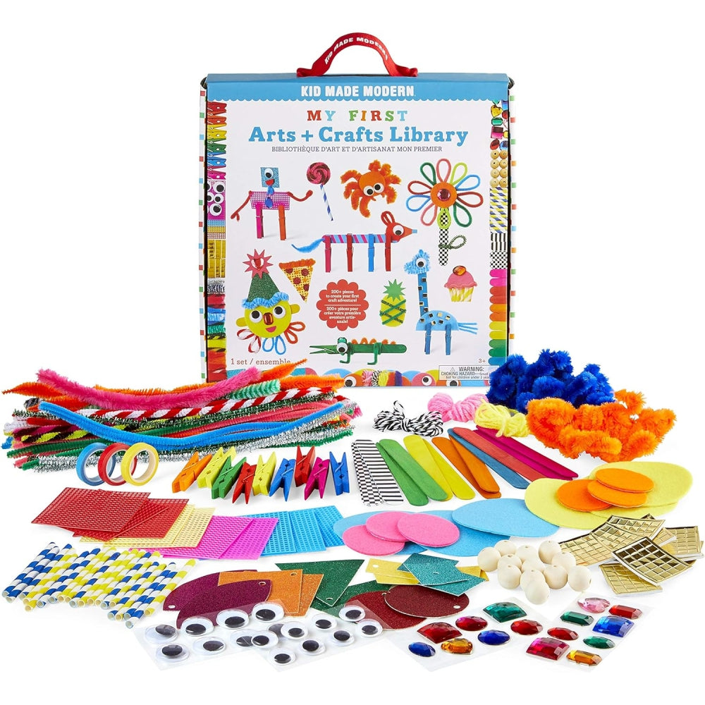 Kid Made Modern Arts and Crafts Supply Library - Coloring Arts and