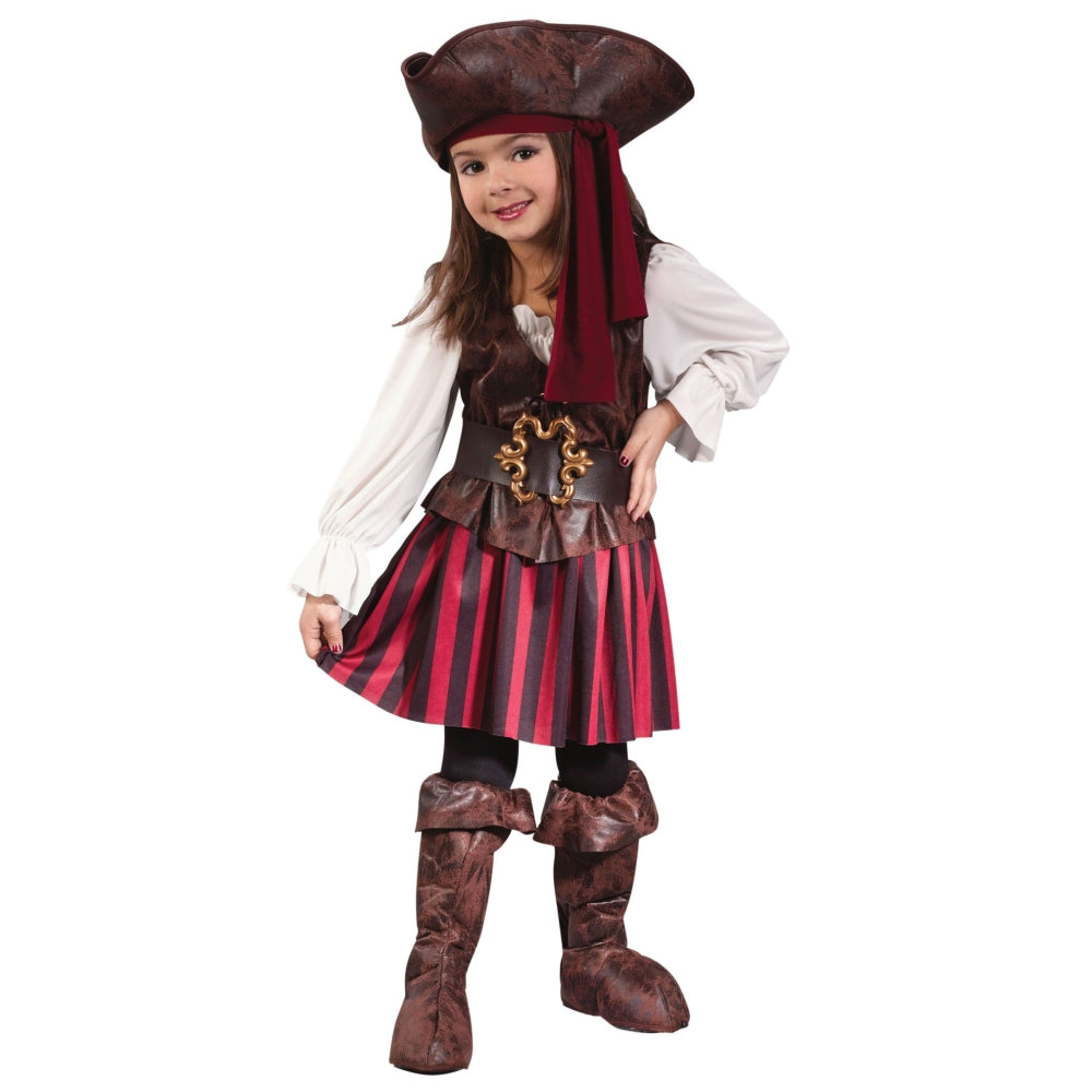 Fun World High Seas Buccaneer Toddler Costume, 3T-4T