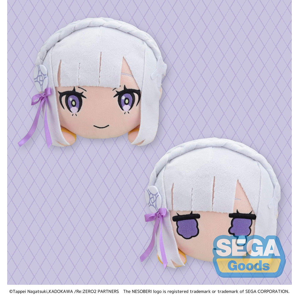 NESOBERI (Lay-Down) &quot;Re:ZERO -Starting Life in Another World-&quot; SP Plush &quot;Emilia&quot;