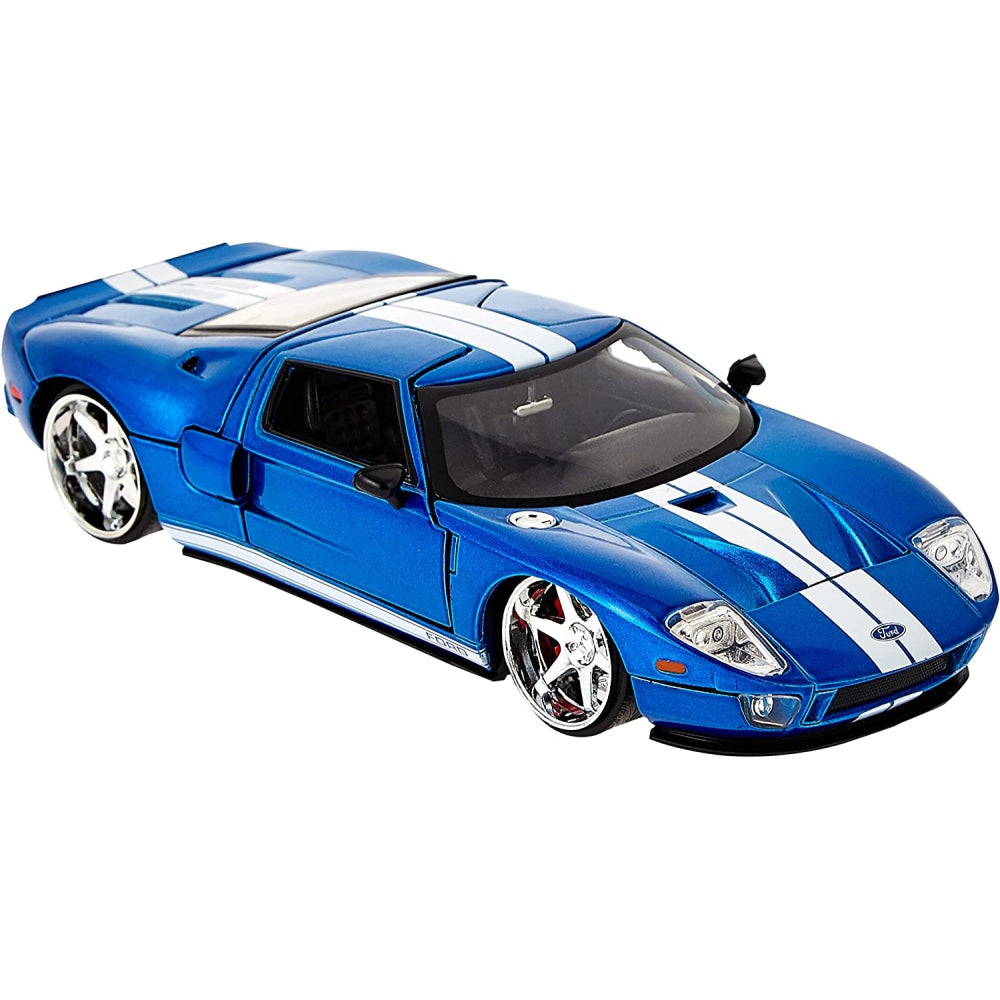 Fast &amp; Furious 1:24 2005 Ford GT Die-cast Car, Toys for Kids and Adults