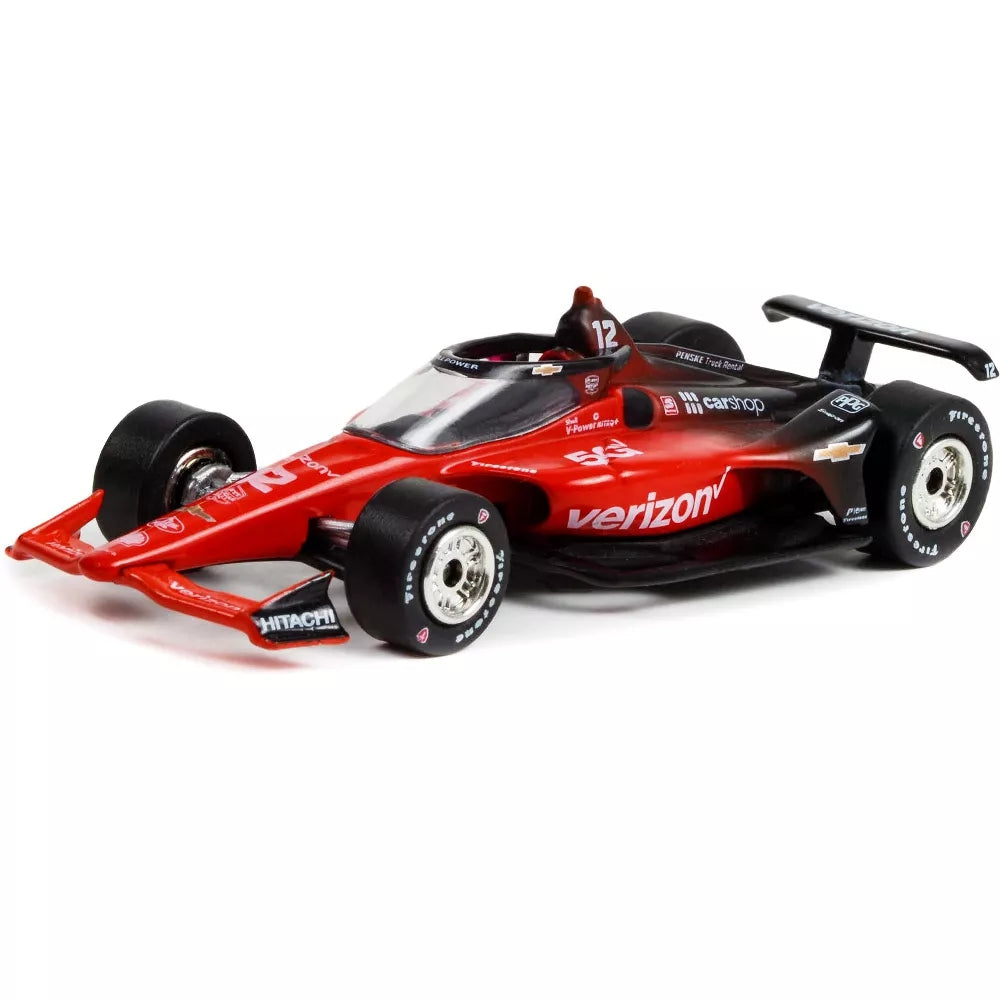 Greenlight Dallara IndyCar #12 Will Power "Verizon 5G" Team Penske "NTT IndyCar Series" (2022) 1/64 Diecast Model Car