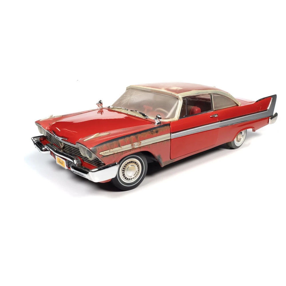 Auto World 1:18 1958 Plymouth Fury Partial Restore of an Evil Christine