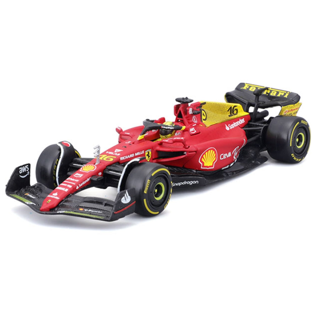 Bburago 1:43 2022 Ferrari Italian GP Monza #16 Charles Leclerc with Driver