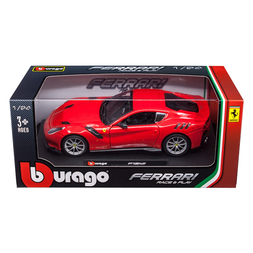 Bburago 1:24 2017 Ferrari F12TDF (Red) – Ferrari Race & Play