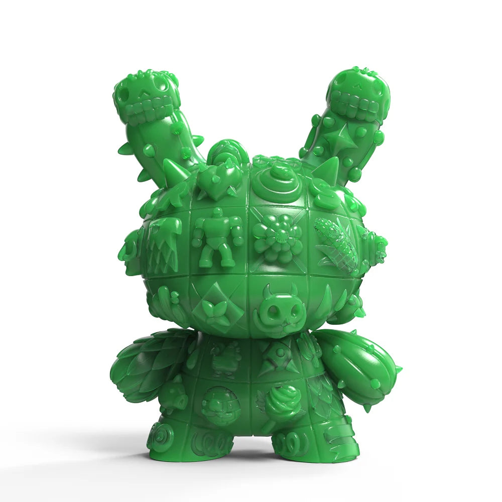 Monolith Dunny 8&quot; Sculpted Vinyl Art Figure by Robot Soda- Jade Edition