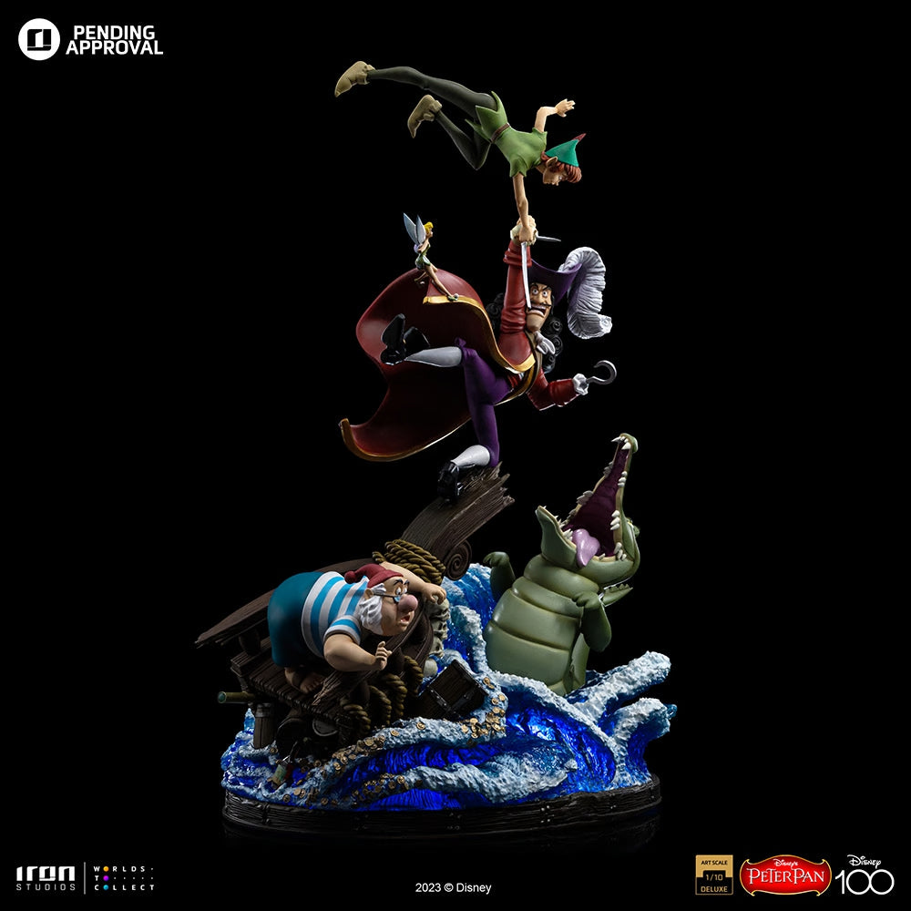 Statue Peter Pan Vs Hook Deluxe - Disney Classics - Art Scale 1/10