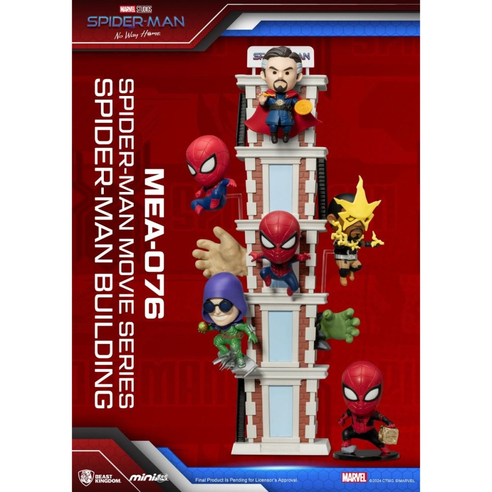SPIDER-MAN BUILDING SERIES BLIND BOX SET (6PCS)