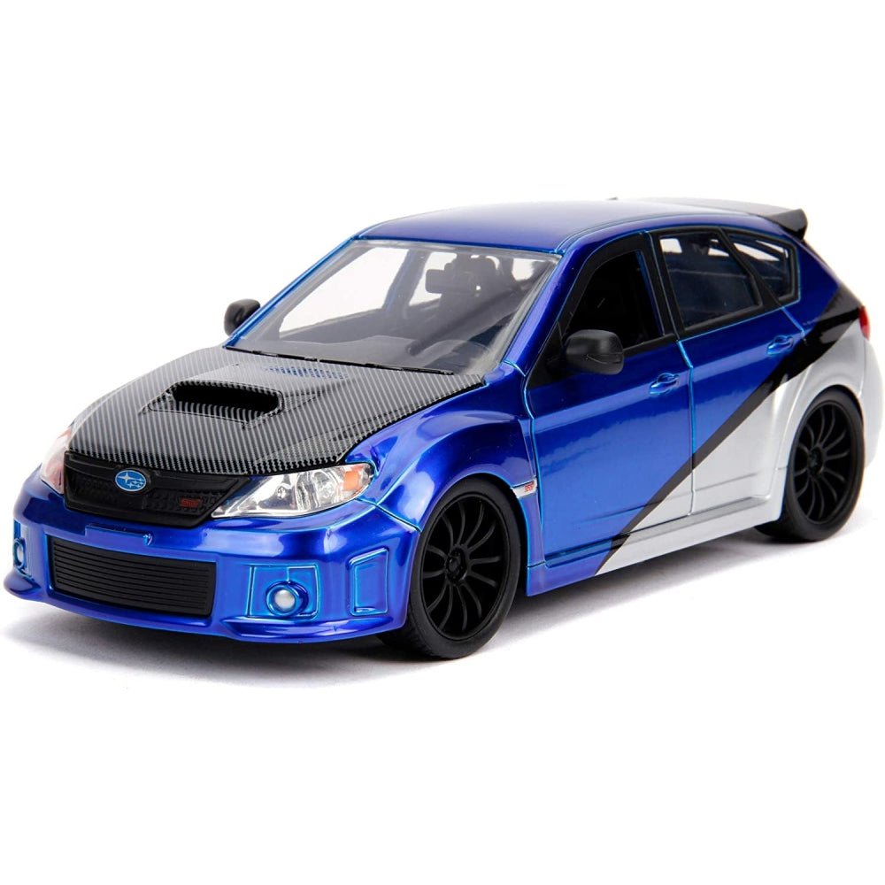 Jada Toys Rubber Tires 1:24 Fast & Furious - Brian's Subaru Impreza WRX STI