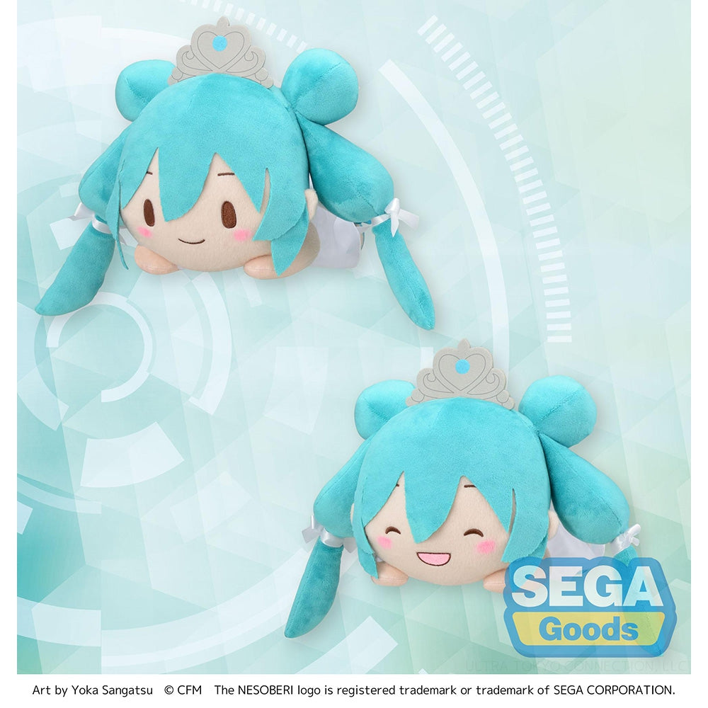 NESOBERI (Lay-Down) "Hatsune Miku Series" SP Plush "Hatsune Miku 15th Anniversary"