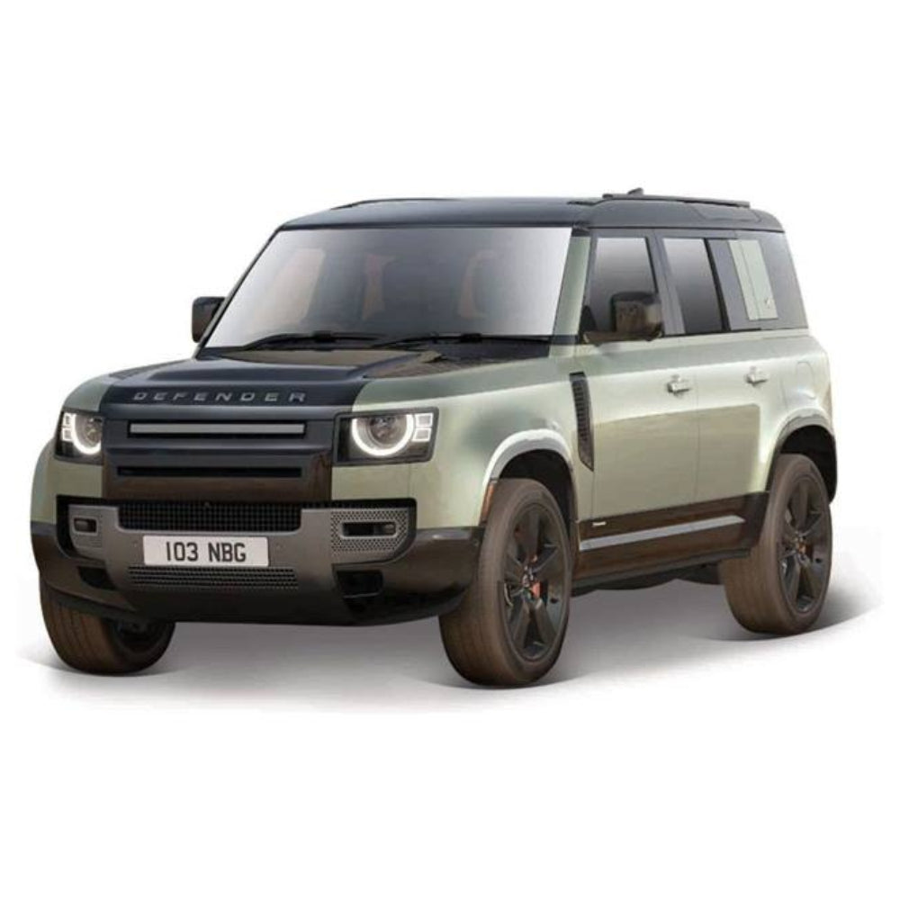 Bburago 1:24 2022 Land Rover Defender 110 – Green Metallic