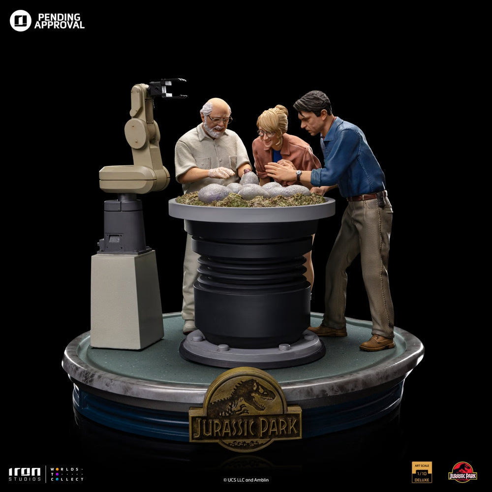 Statue Dino Hatching Deluxe - Jurassic Park - Art Scale 1/10