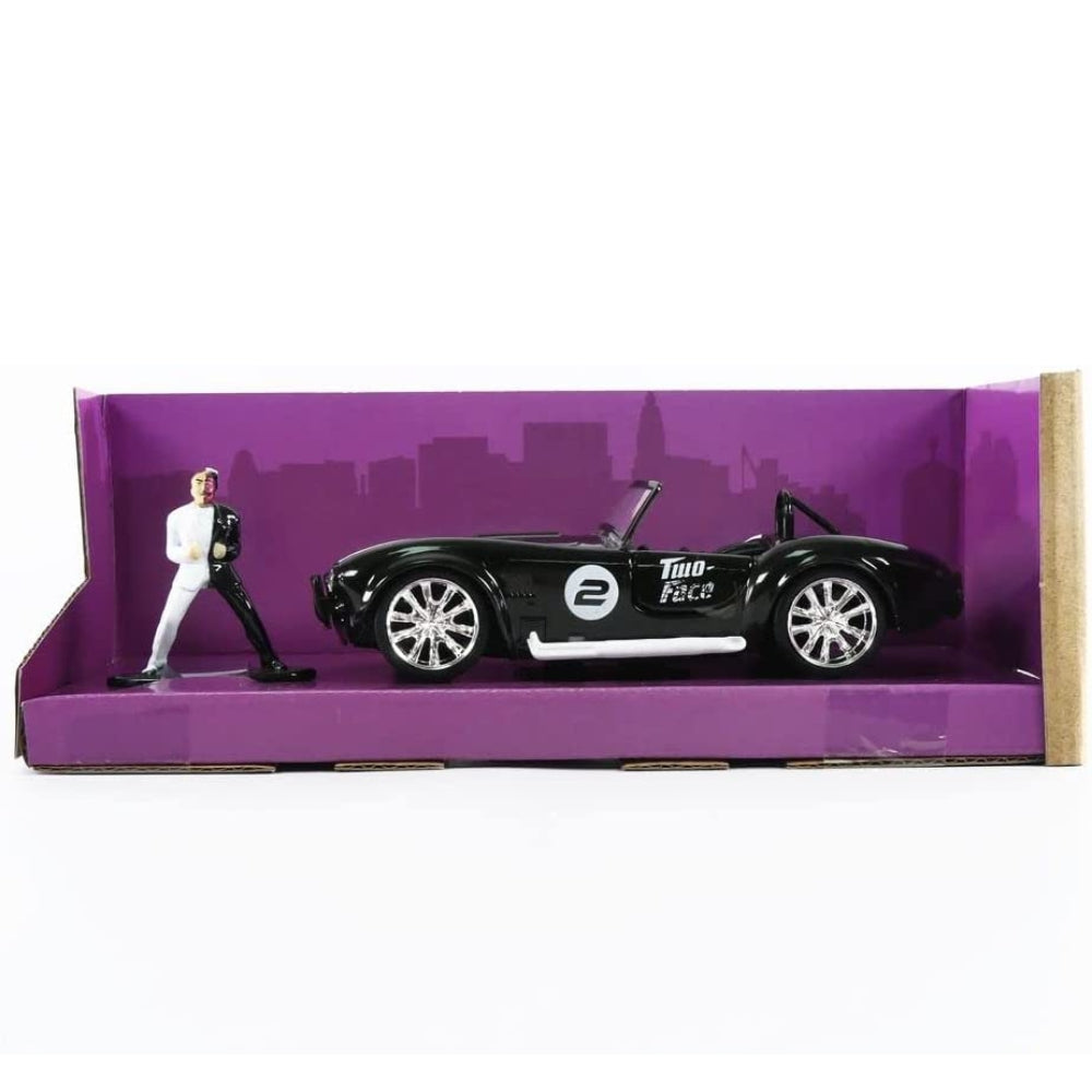 DC Comics 1:32 1965 Shelby Cobra 427 SC Die-cast Car w/ 1.65" Two Face Figure