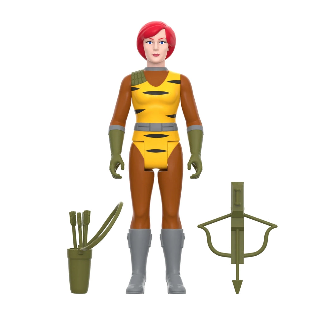 G.I. Joe ReAction Figures Wave 6 Tiger Force Scarlett