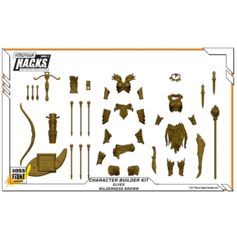 Character Builder Kit - Elves Wilderness Brown