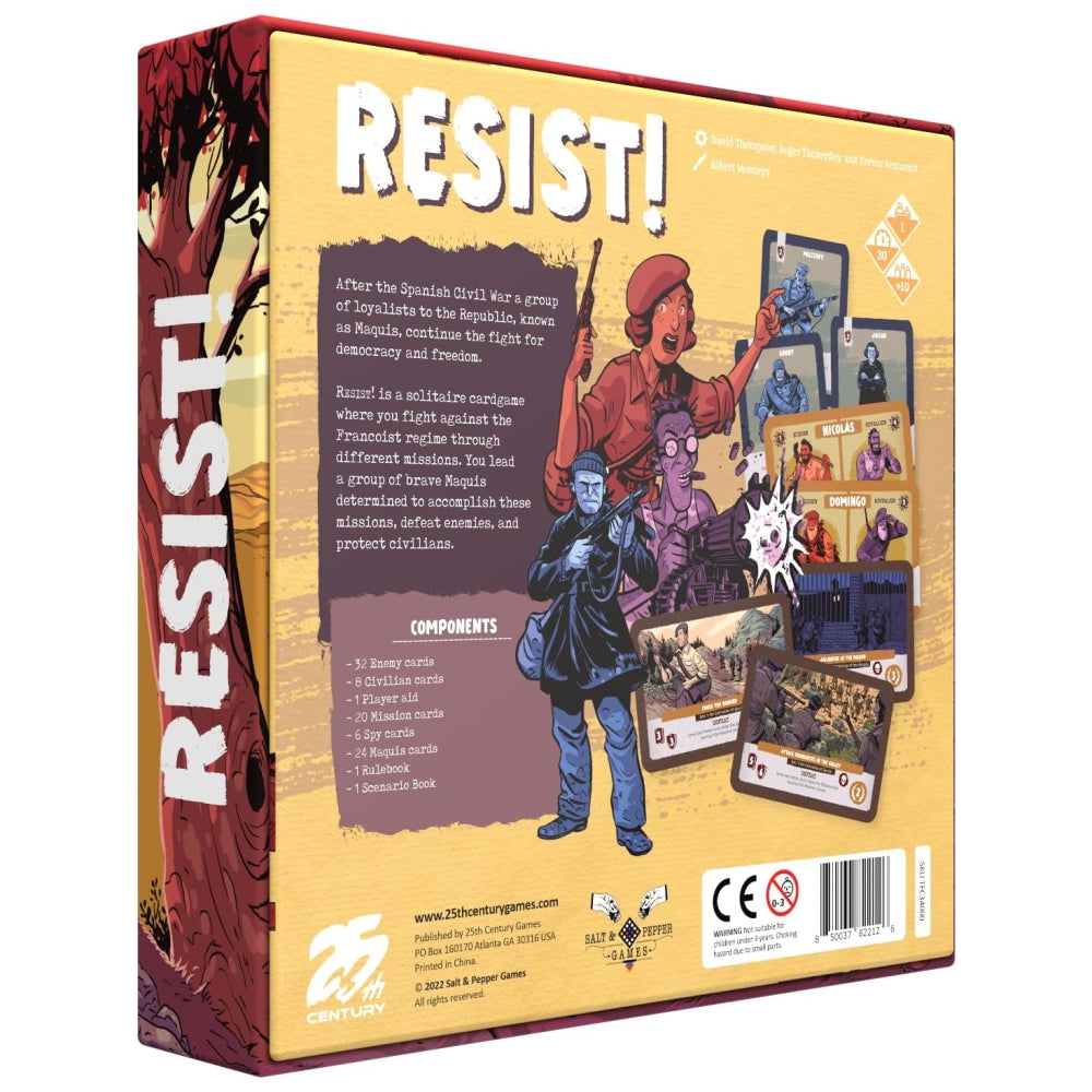 Resist! by 25th Century Games, A Solitare Game
