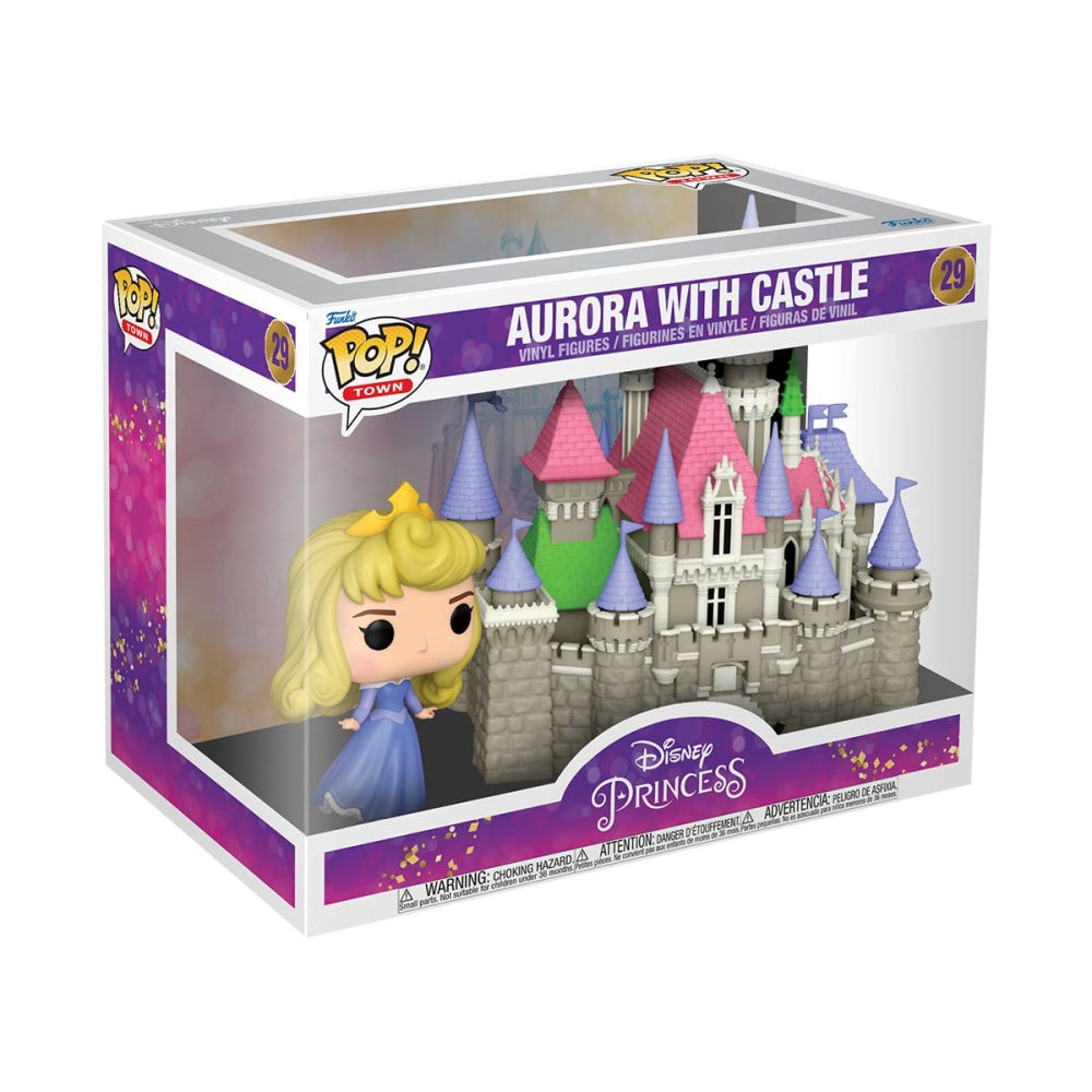 Disney Ultimate Princess Aurora with Castle Funko Pop! Town