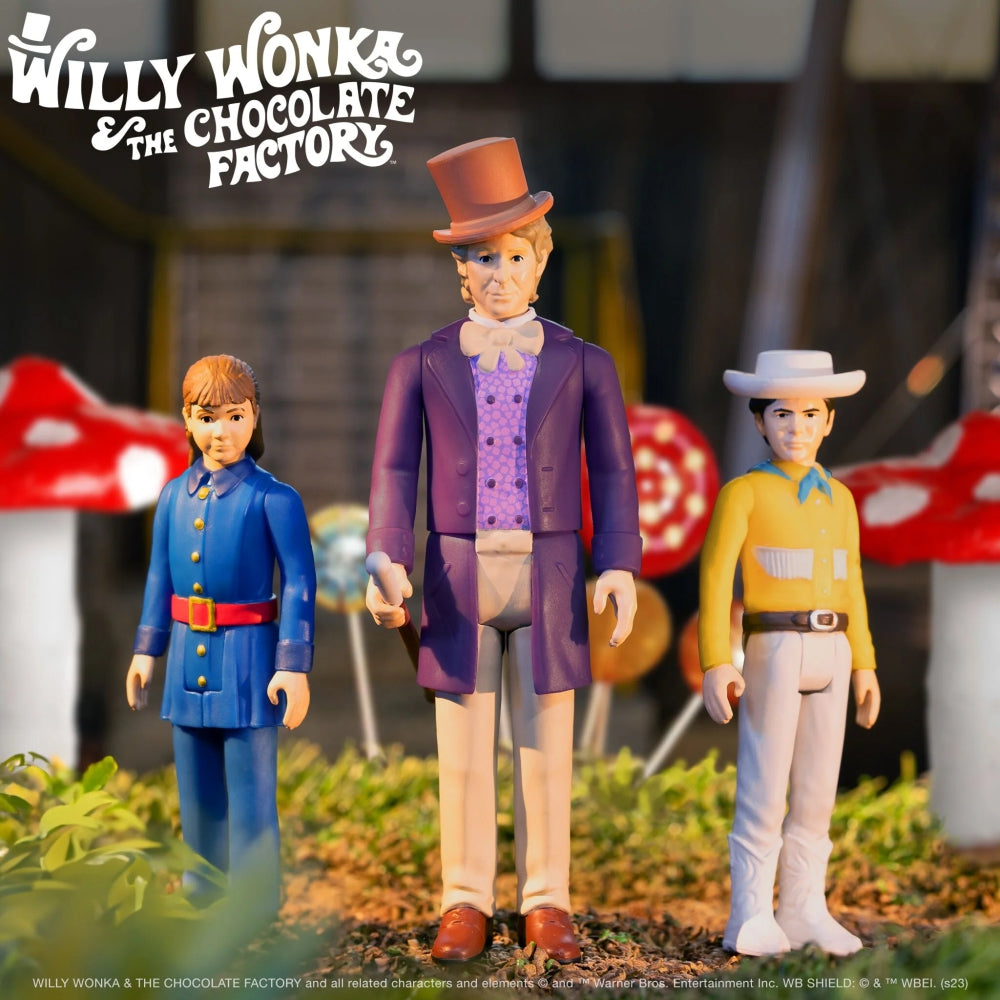 Willy Wonka &amp; The Chocolate Factory Reaction Figures Wave 01 - Mike Teevee
