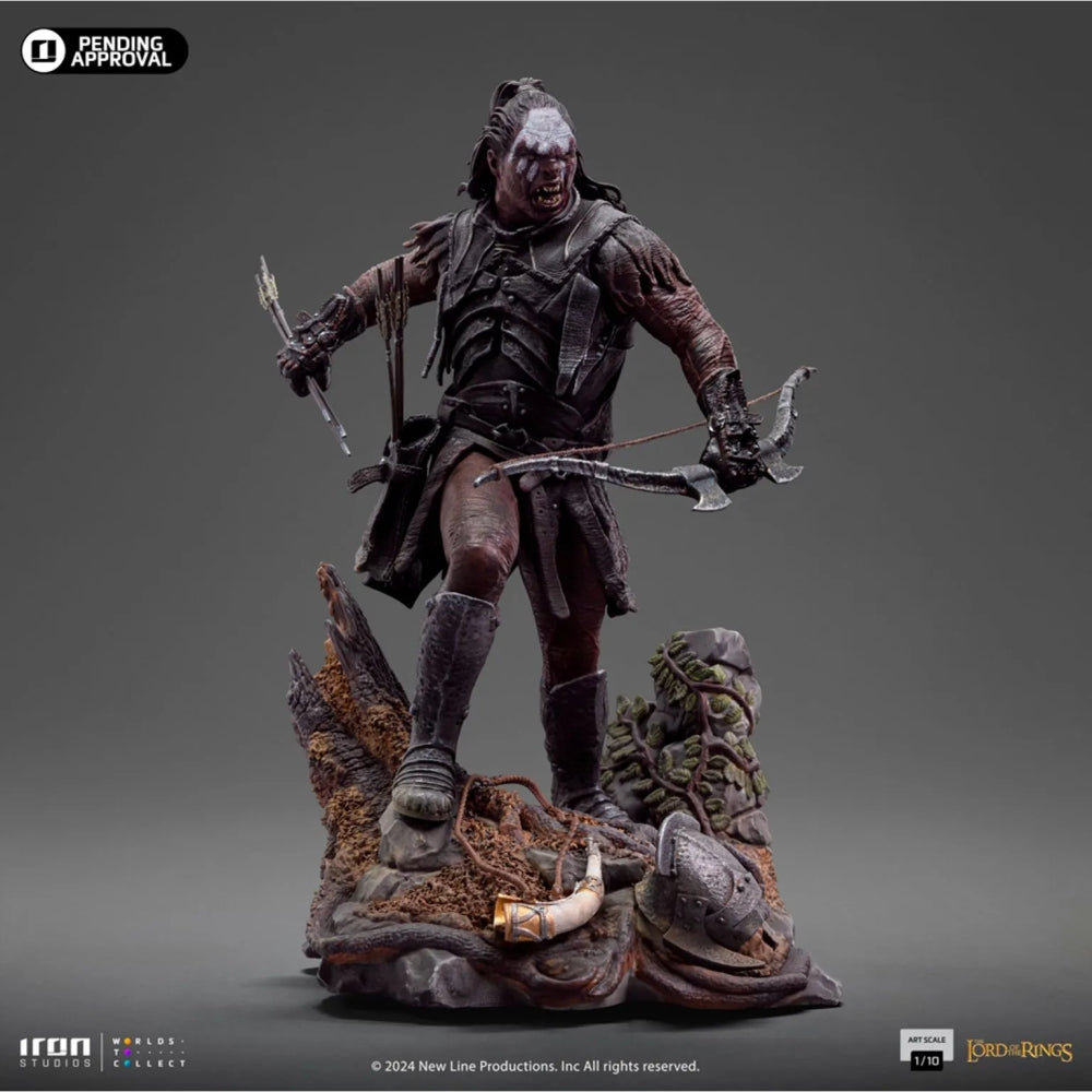 Statue Lurtz, Uruk-hai Leader - Lord of the Rings - Art Scale 1/10