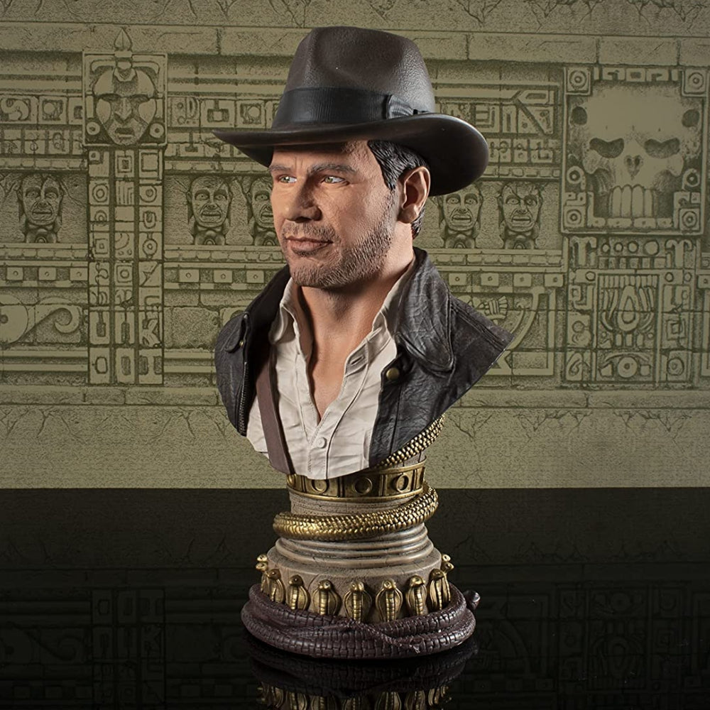 Indiana Jones and The Raiders of The Lost Ark Legends in 3-Dimensions: Indiana Jones 1:2 Scale Bust