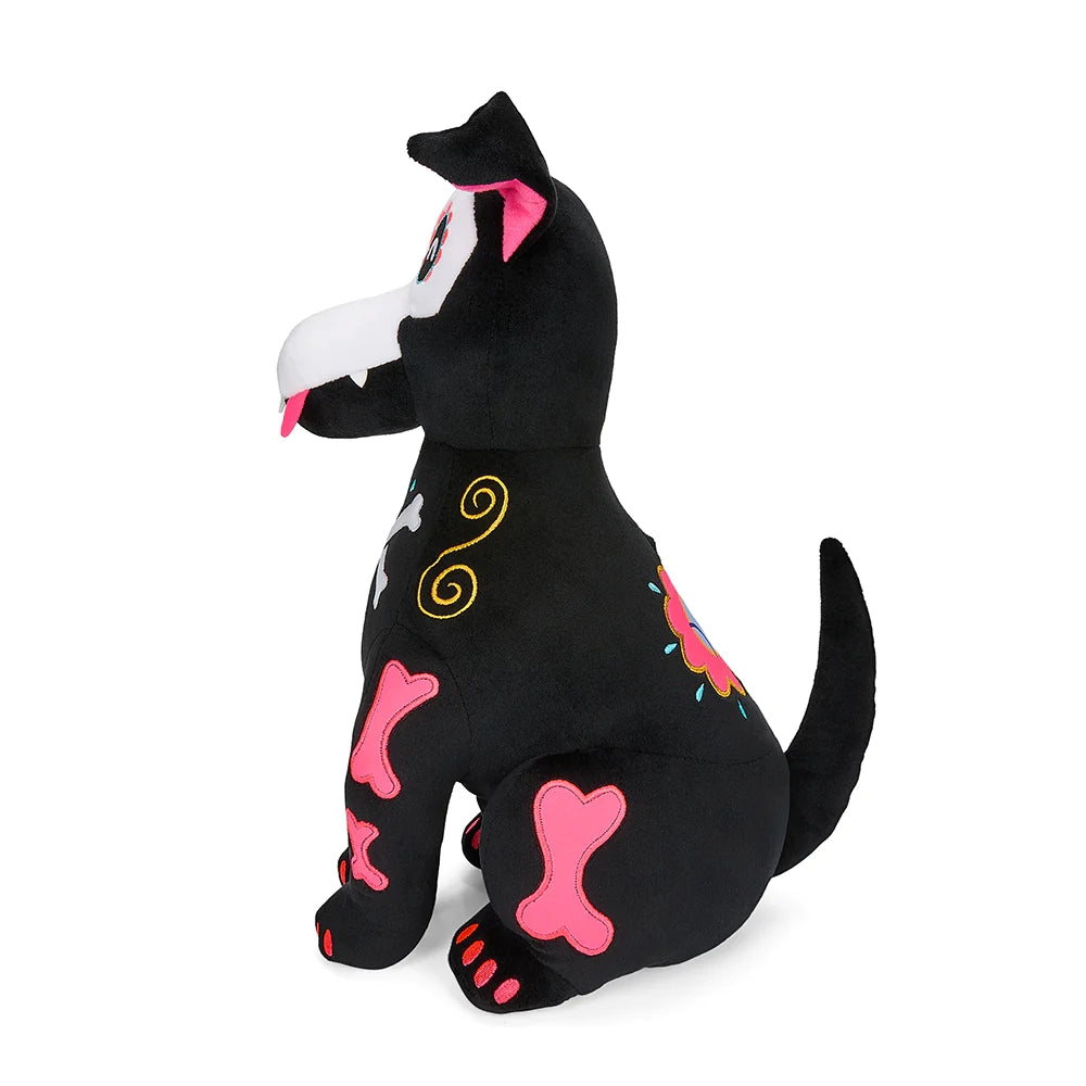 Día De Los Muertos 13&quot; Glow-In-The-Dark Dog Plush By Kidrobot