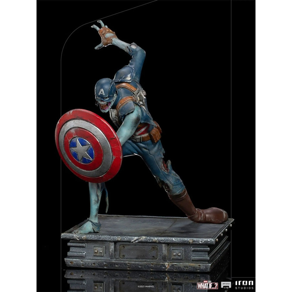 Statue Captain America Zombie - What If...? - Art Scale 1/10