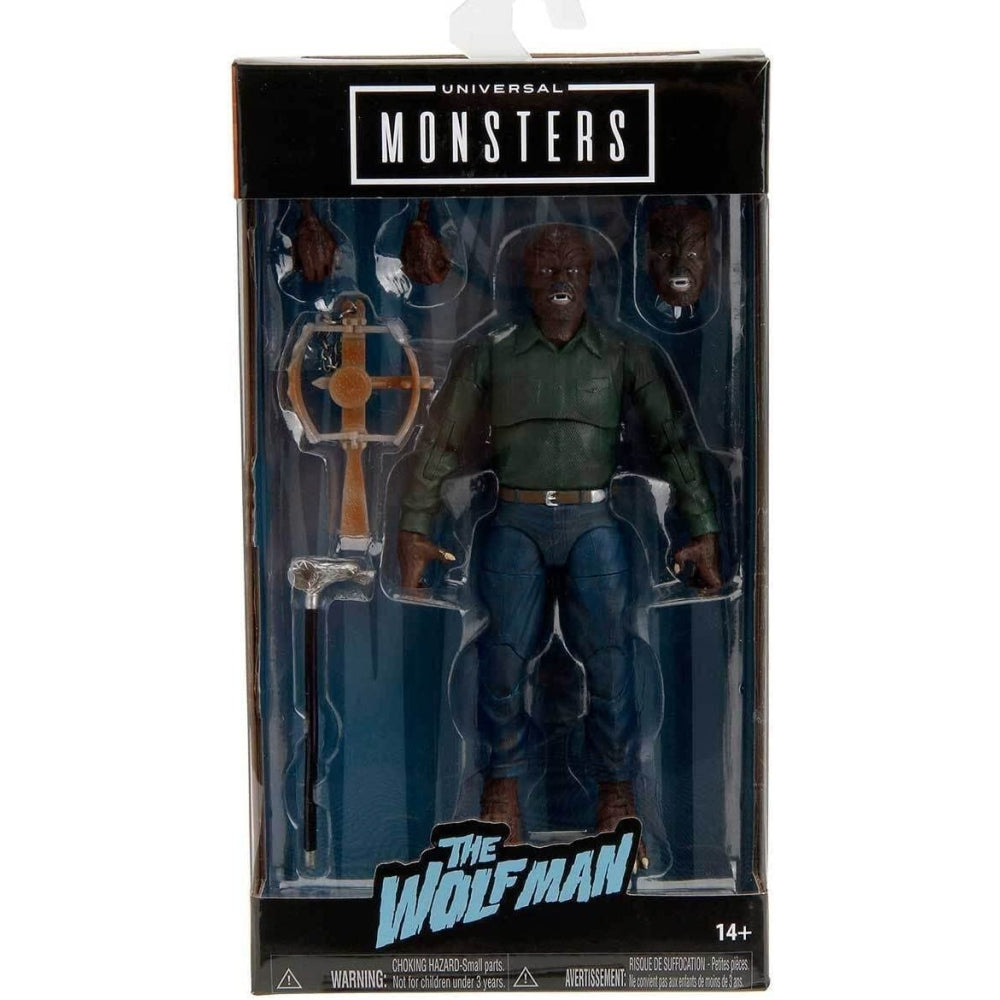Jada Toys Universal Monsters 6&quot; The Wolfman Action Figure