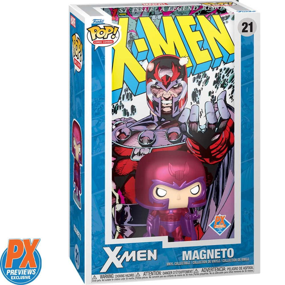 X-Men #1 (1991) Magneto Funko Pop! Comic Cover Vinyl Figure with Case #21