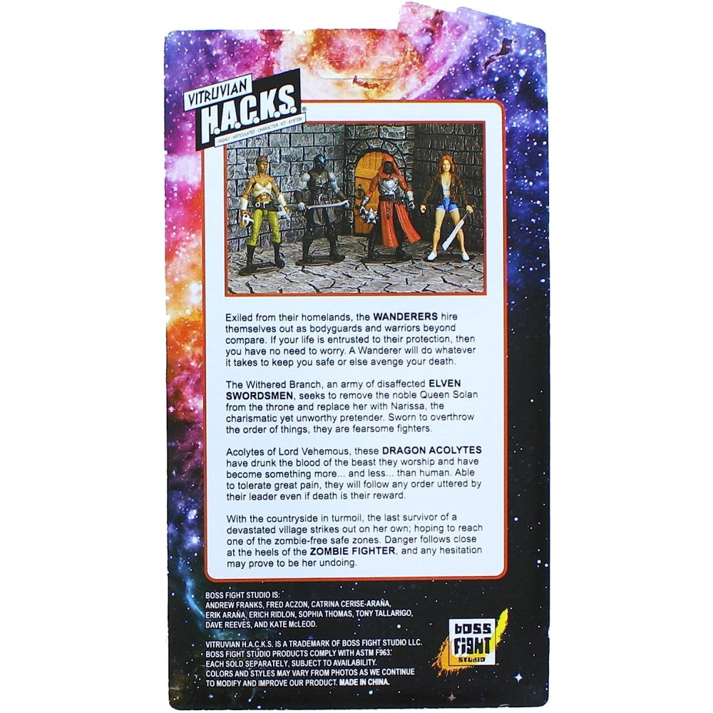 Vitruvian H.A.C.K.S. Action Figure: Basics - Zombie Survivor