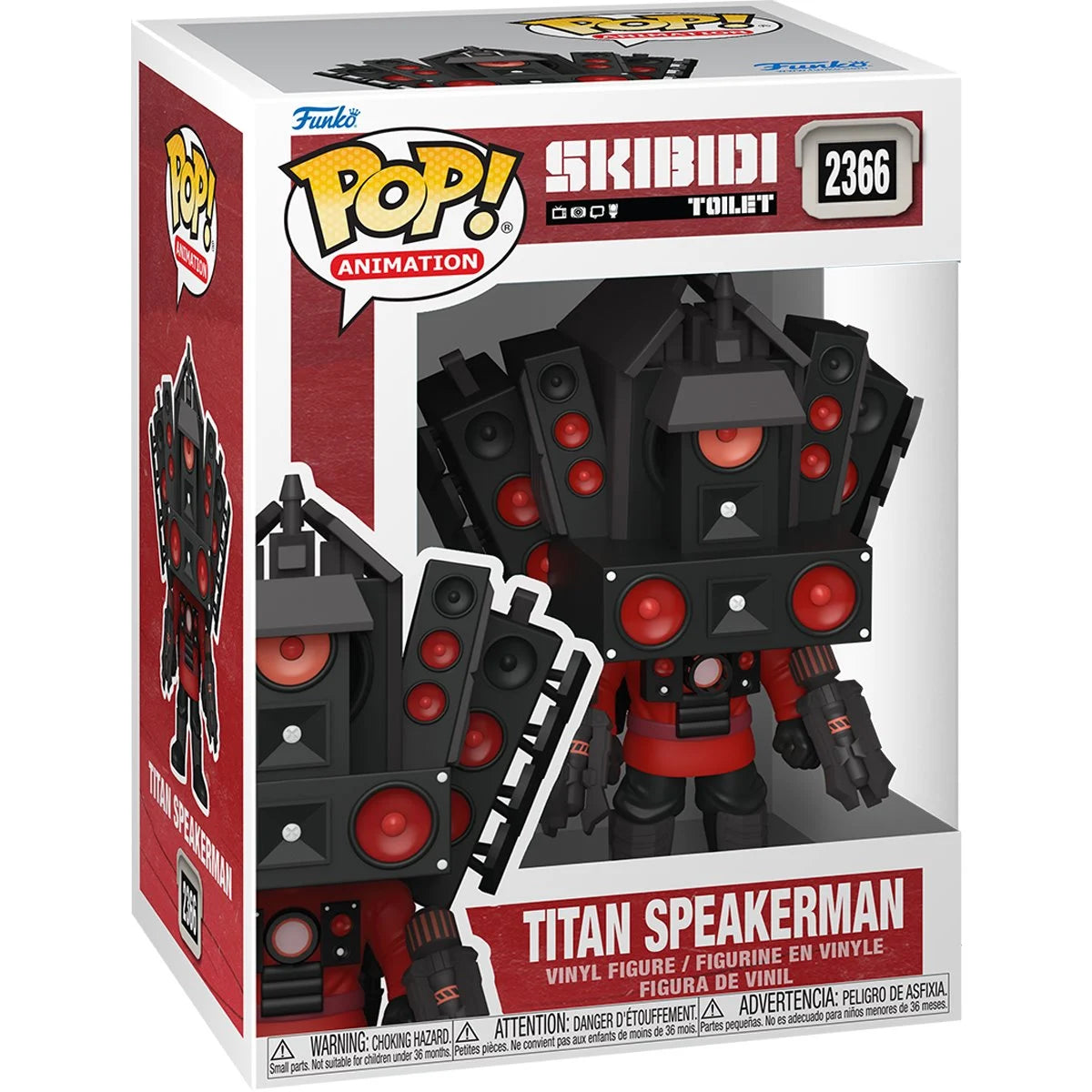 Skibidi Toilet Titan Speakerman Funko Pop! #2366 Vinyl Figure