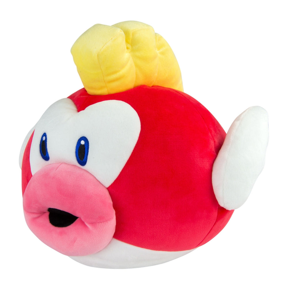 Club Mocchi- Mocchi- Super Mario™ Cheep Cheep Mega Plush Toy, 15 inch