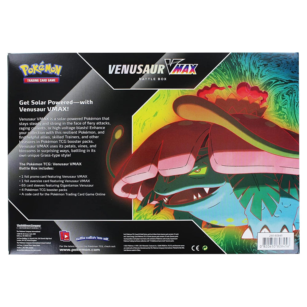 Pokémon TCG: Venusaur/Blastoise VMAX Battle Box