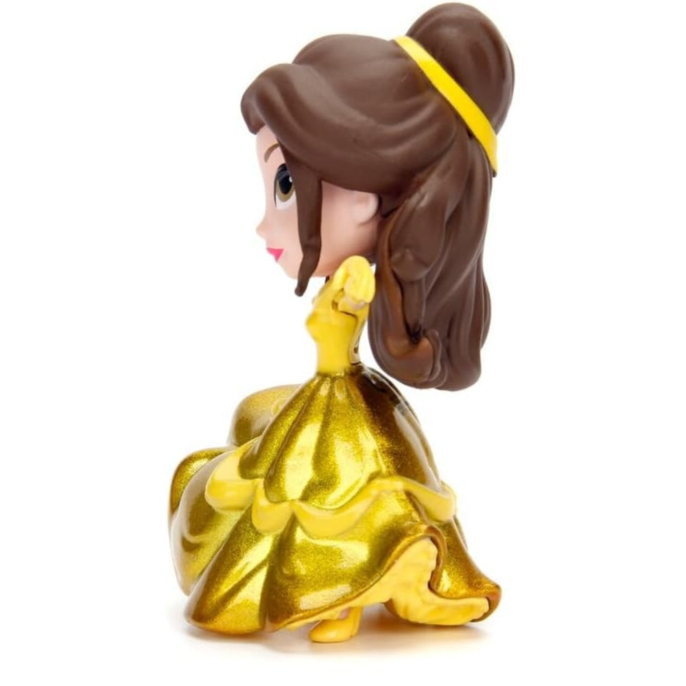 Metals Disney Princess Belle Gold Gown Collectible Toy Figure