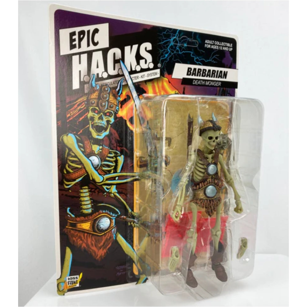 Epic H.A.C.K.S. Action Figure: Barbarian Skeleton
