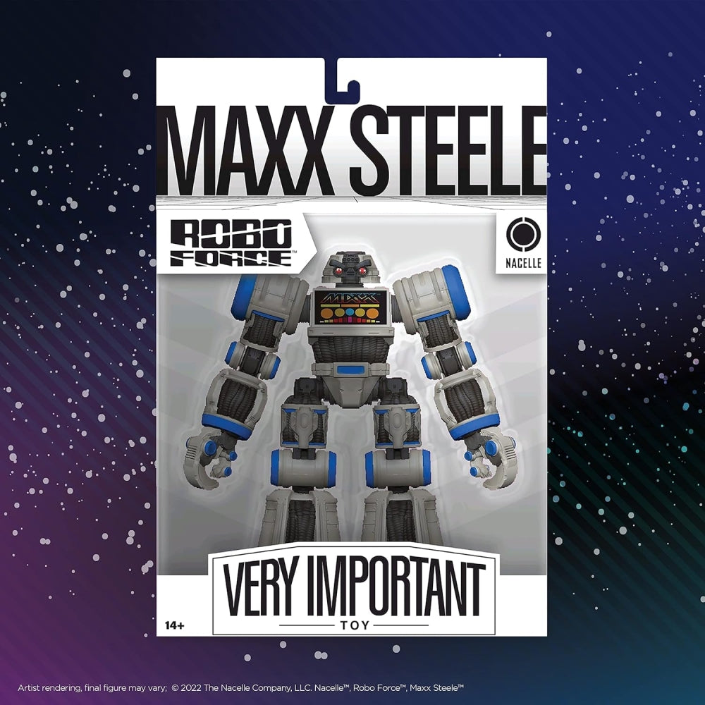 Robo Force Maxx Steele Action Figure