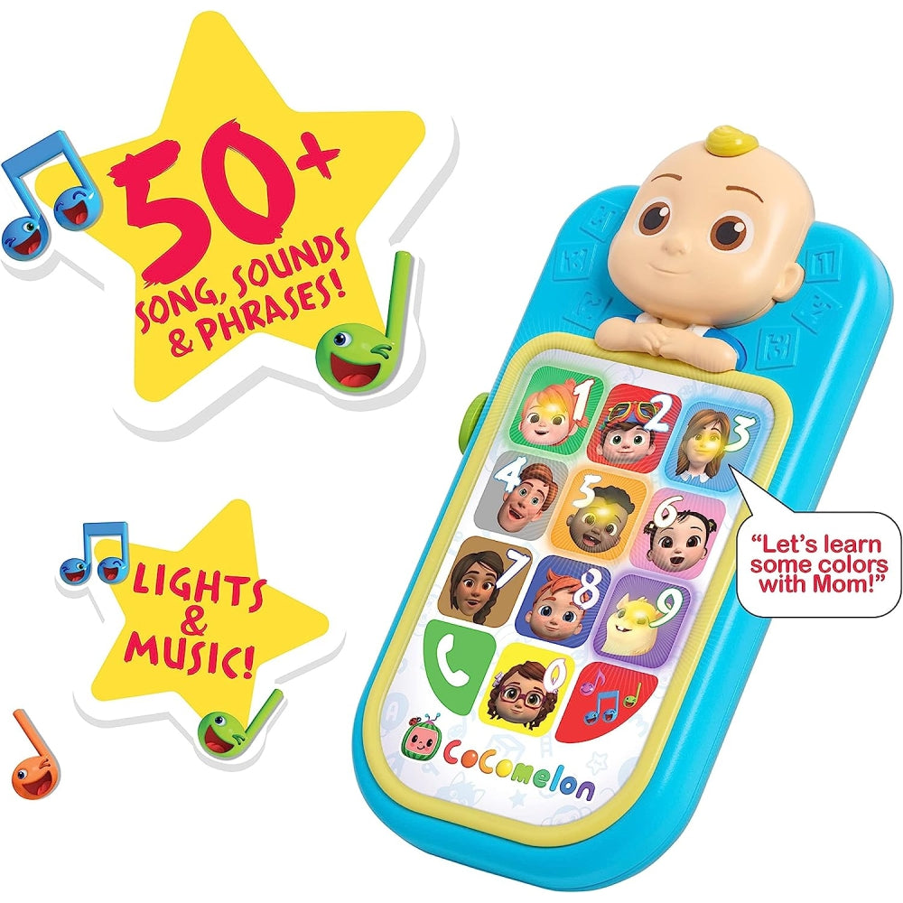 COCOMELON JJ’s First Learning Toy Phone Kids Toys for Ages 18 Months