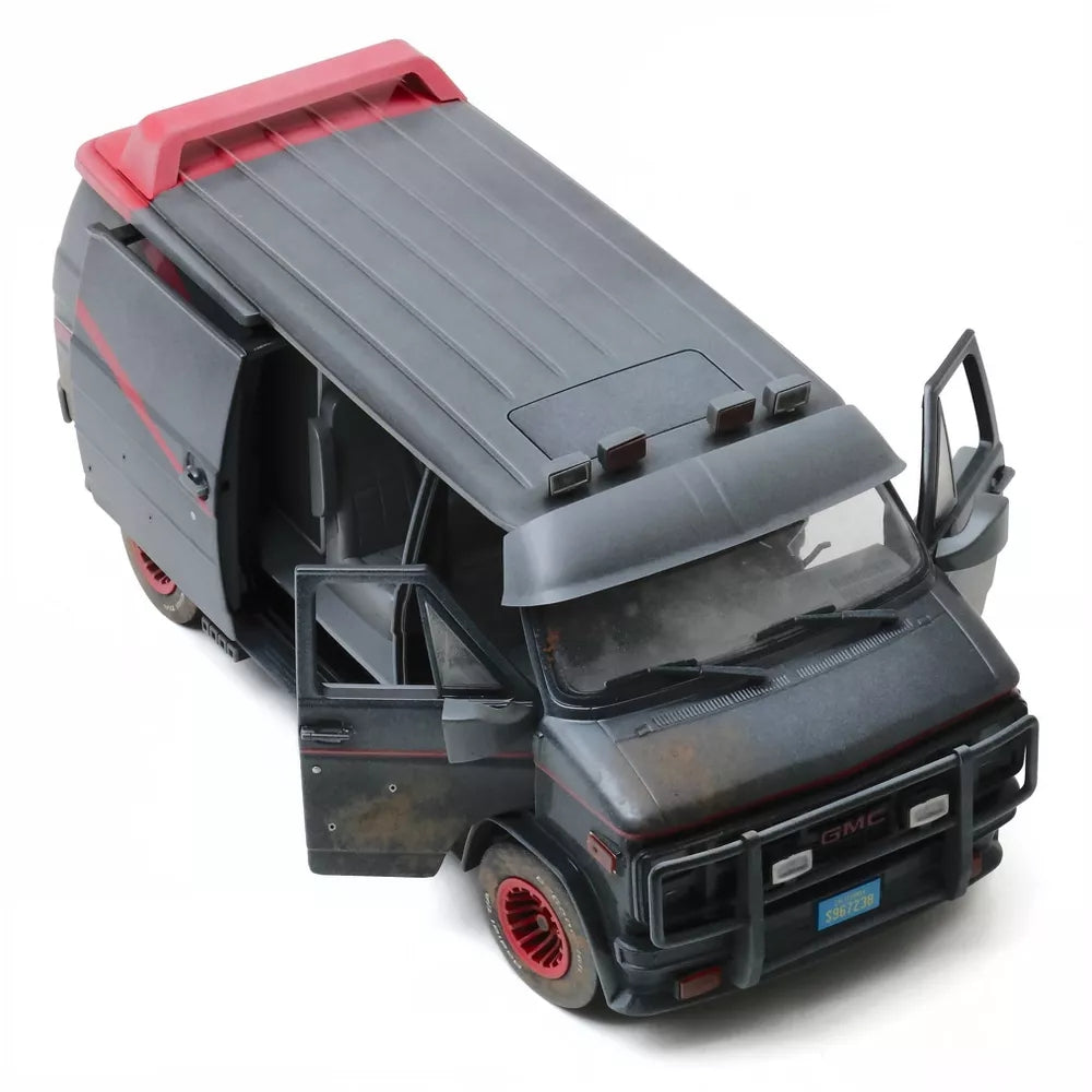 Greenlight - Hollywood The A-Team™ GMC® Vandura Weathered Version with Bullet Holes