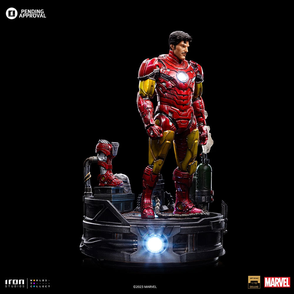 Statue Iron Man Unleashed Deluxe - Marvel Comics - Art Scale 1/10