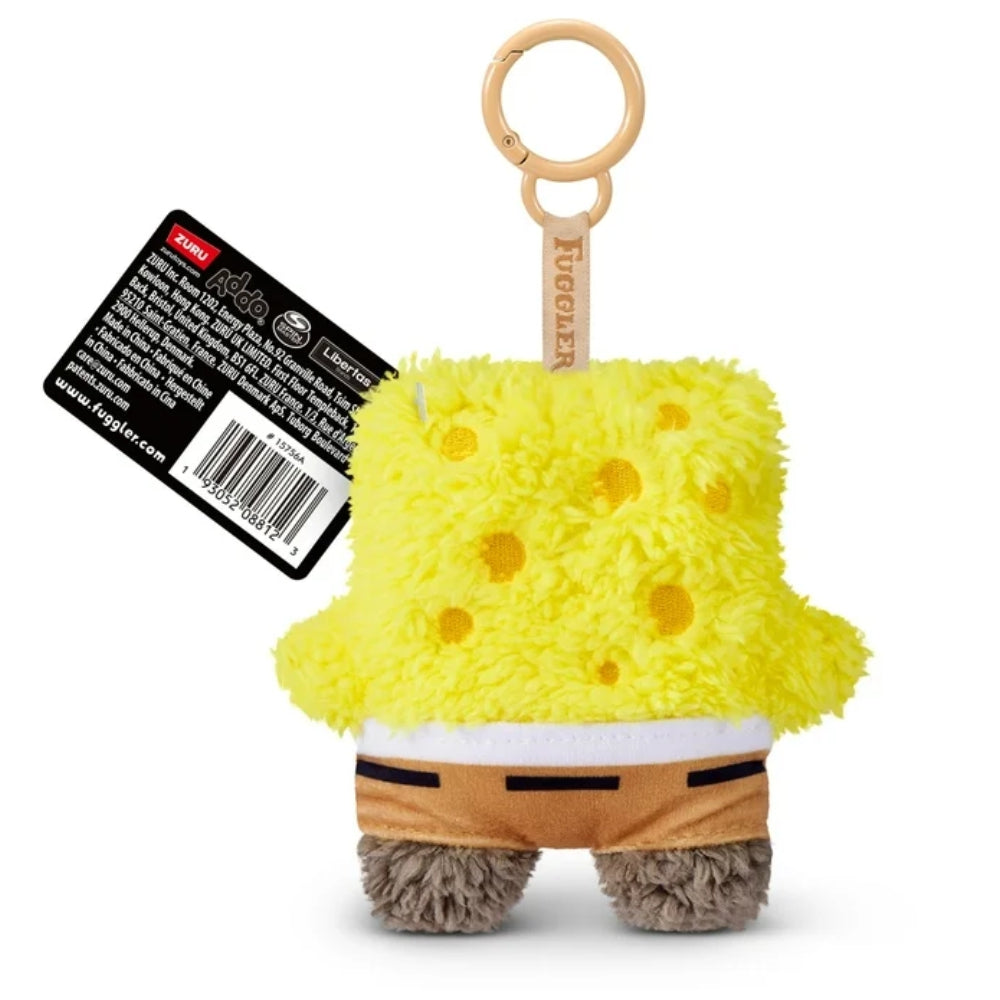 Fuggler SpongeBob SquarePants Key Ring Plush 5”