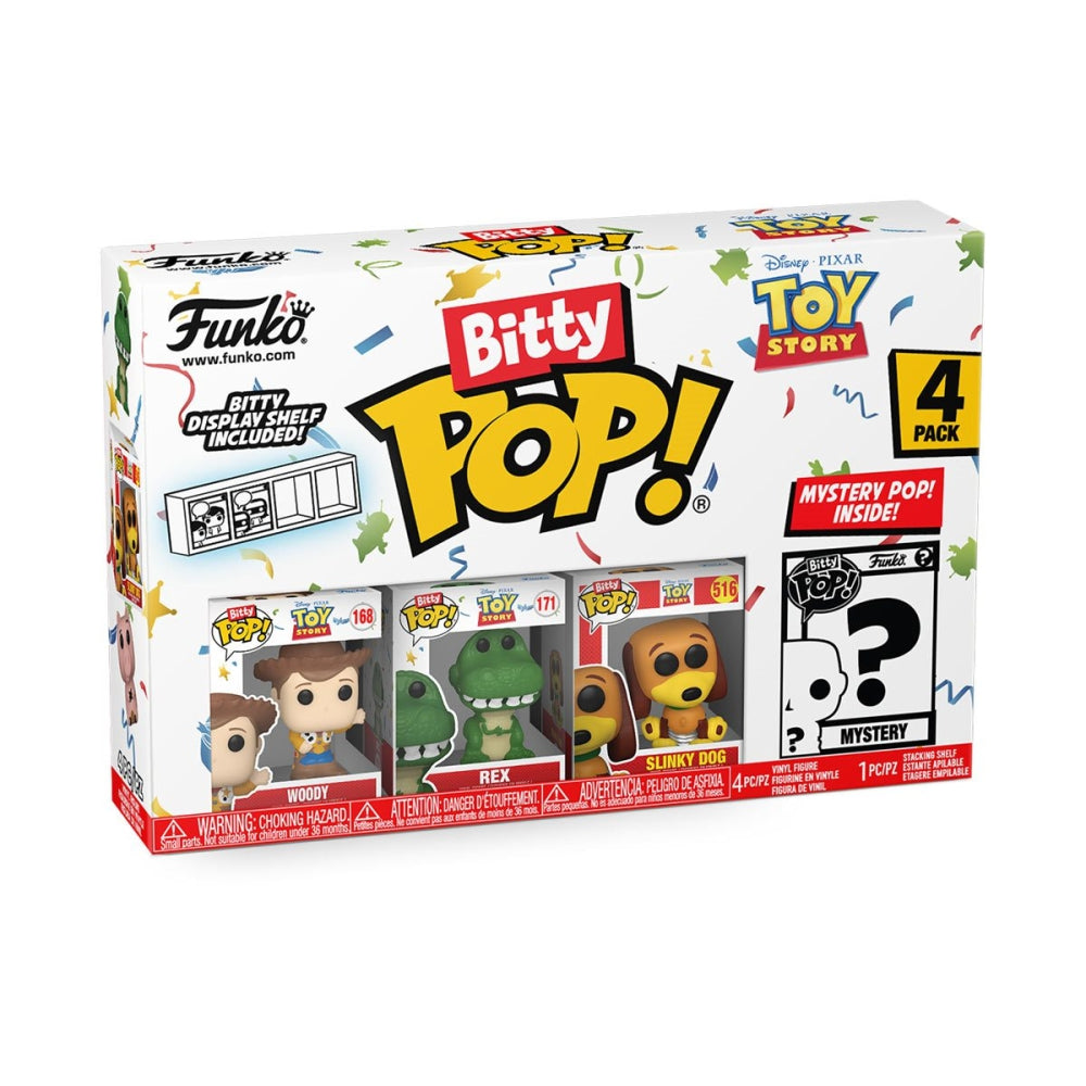  Funko Bitty Pop! Disney Mini Collectible Toys 4-Pack