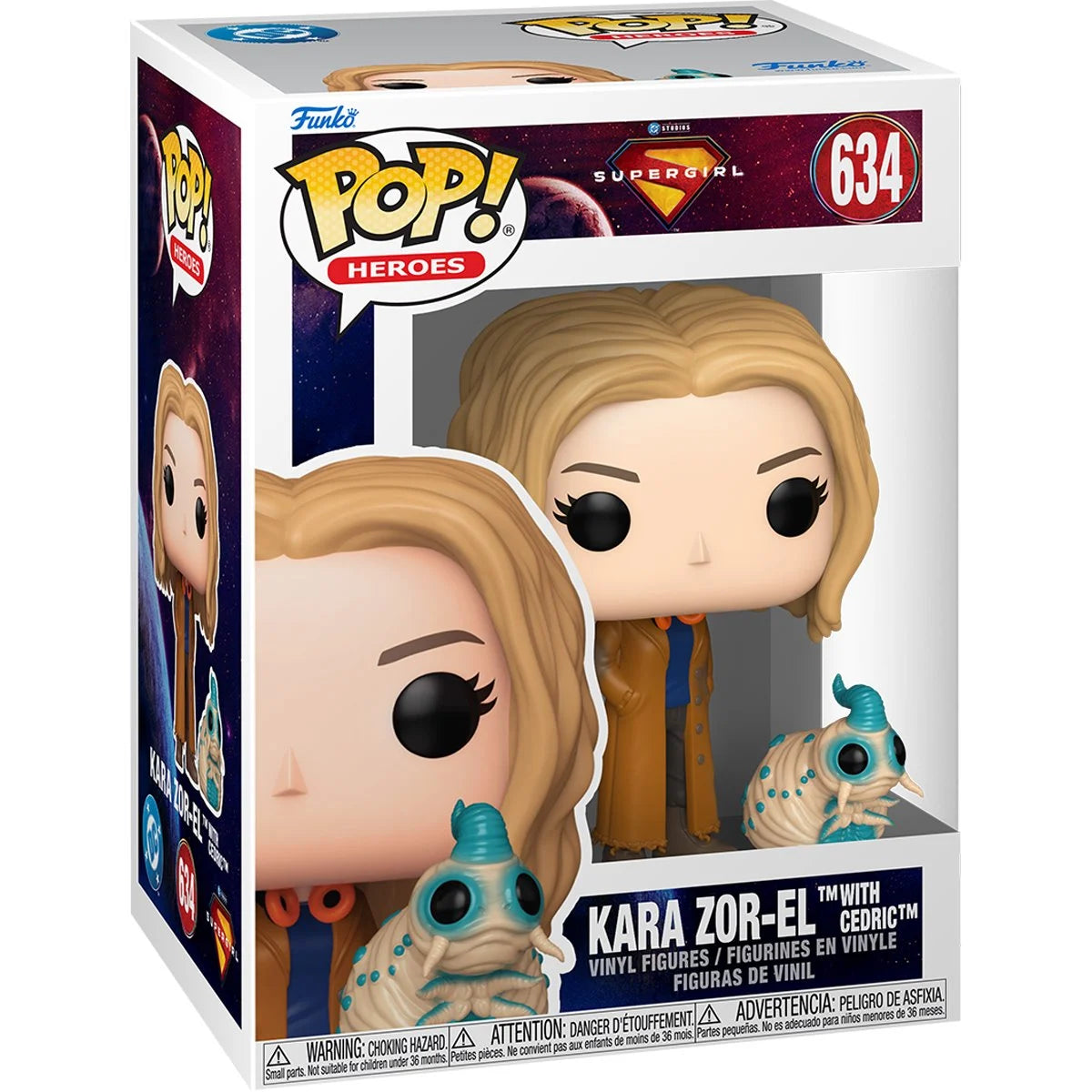 Funko Pop! Kara Zor-El with Cedric #634 – Supergirl (2026) Vinyl Figure