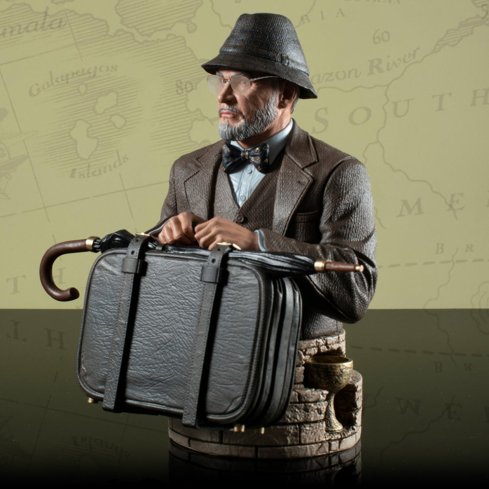 Indiana Jones and The Last Crusade: Dr. Jones, Sr. 1:6 Scale Bust